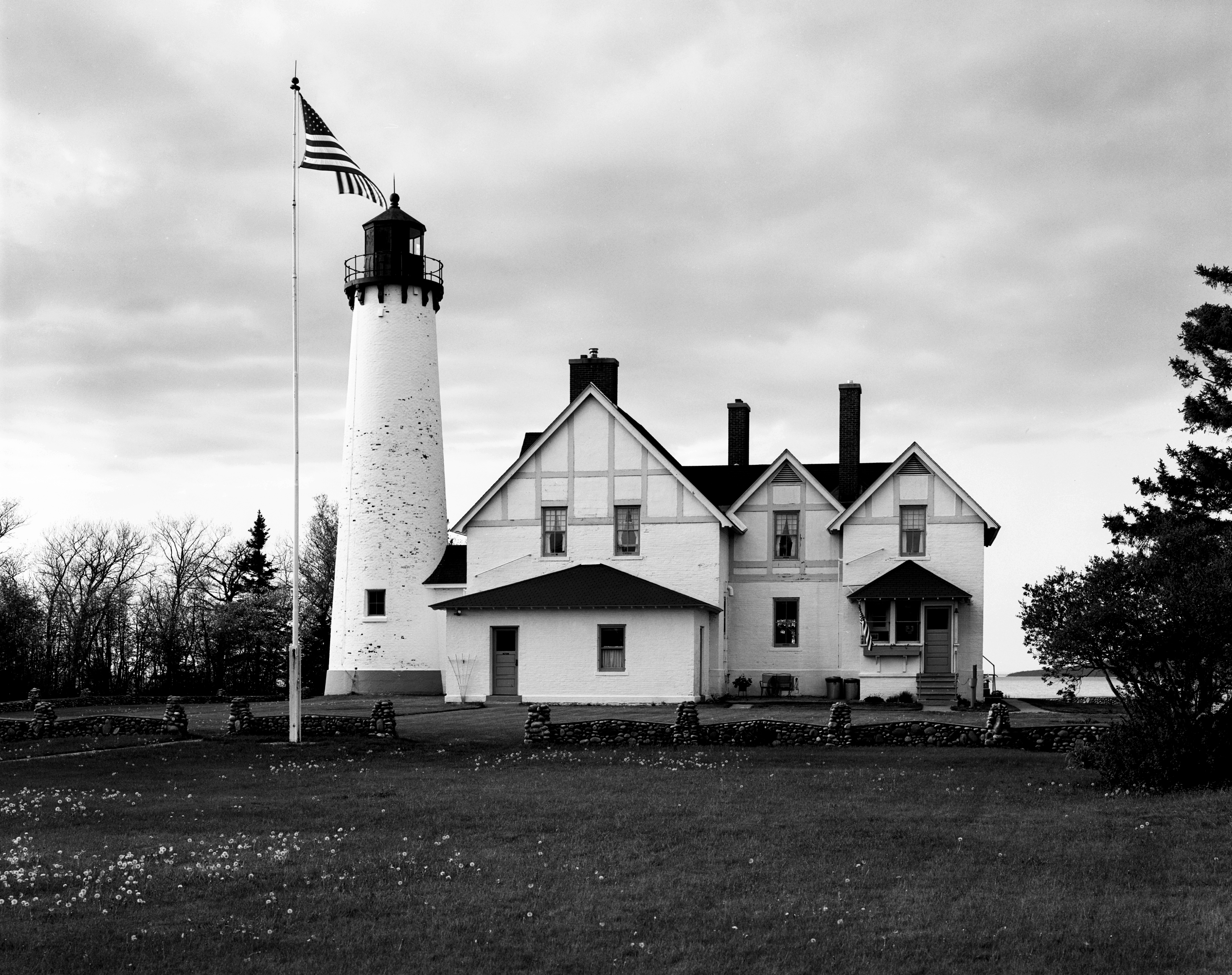POINT IROQUOIS LIGHTHOUSE  MI